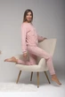 Піжама жіноча Barwa 0285/289 2XL Пудровий - зображення 3