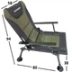 Карповое раскладное кресло Ranger Рower SL-109 RA2248 до 150кг 600D Black-Green - изображение 7