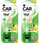 Ароматизатор Aroma Car Wood Лимон 2 шт (2000081930812) - зображення 1