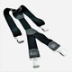 Подтяжки Weatro new-bigpdt-X001 185 см Черные - изображение 1