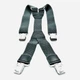 Подтяжки Weatro new-bigpdt-X004 185 см Темно-серые - изображение 2