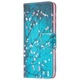 Чохол з малюнком Deexe Color Wallet для Motorola Moto G54 / G54 Power - Plum Blossom - зображення 2