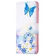 Чохол з малюнком Deexe Color Wallet для Motorola Moto G54 / G54 Power - Butterfly and Flowers - зображення 2