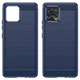 Силиконовый (TPU) чехол UniCase Carbon для Motorola Moto G72 - Blue - изображение 2