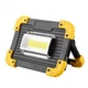Світлодіодний ліхтар LED прожектор USB L811-20W-COB-1W з Power Bank - зображення 1