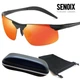 Очки поляризованные солнцезащитные SENOIX ProPolar Sunset Orange оправа с магниевого сплава - изображение 2