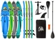 SUP CRUISER AquaLust САП 10.8 Tuerkis доска дошка новая 2 слоя 330 см. борд board, арт.6 - изображение 3