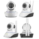 Камера видеонаблюдения WiFi Smart Camera Белая Беспроводная поворотная Видеоняня с инфракрасной подсветкой микрофоном и обратной связью - изображение 6