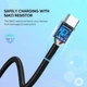 Дата кабель USB 2.0 AM to USB-C 2.0m US288 Aluminum Braid Black Ugreen (60128) (261478) - изображение 5
