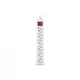 Сетевой фильтр питания REAL-EL RS-6 Protect M 1.8m, white (EL122300031) - изображение 2