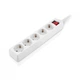 Сетевой фильтр питания REAL-EL RS-Protect M 5m, white (EL122300029) - изображение 9