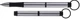 Ручка-брелок Fisher Space Pen Backpacker Хром / Стержень 1.1 мм Черный (747609950328) - изображение 2
