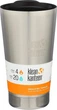 Термокружка Klean Kanteen Insulated Tumbler Cup (цвет Brushed Stainless) - изображение 3