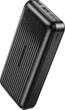 Зовнішній акумулятор (Power Bank) XO PB302 20000 mAh Black (30458) - зображення 1
