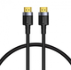 Кабель BASEUS Cafule Black с HDMI на HDMI 4k 3 м - изображение 1