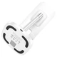 Бездротова зарядка 2в1 для iPhone 12/13/14 Magsafe HOCO CW37 2-in-1 Білий - зображення 2