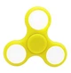 Светящийся спиннер (LED fidget spinner) - пластиковый с LED подсветкой желтый - изображение 1