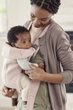 Кенгуру-переноска BabyBjorn Mini 3D Jersey Light Pink, 7317680210777 - изображение 15