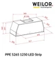 Вытяжка weilor ppe 5265 ss 1250 led Strip - изображение 10