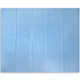 Килимок складаний однотонний Sticker Wall 1,5х2,0mх10mm Блакитний (297) SW-00001190 - зображення 4