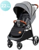 Прогулочная коляска Kinderkraft Grande Plus Grey (KSGRAN00GRY0000) - изображение 5