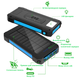 УМБ с солнечной панелью VHG DN36 30000 mAh Wireless Solar Power Charger Blue - изображение 3