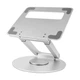 Подставка для ноутбука VHG A06 складная поворотная 360°C Rotatable Laptop Stand Silver - изображение 4