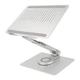 Подставка для ноутбука VHG A35 складная поворотная 360°C Rotatable Laptop Stand Silver - изображение 2