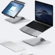 Подставка для ноутбука VHG А68 складная Folding Laptop Stand Silver - изображение 8