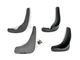 Брызговики Citroen Xsara Picasso, C-4 2005-2010 хетчбек, 4шт. для Citroen C4 2004-2011 (7857) - изображение 4