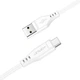 Кабель ACEFAST C3-04 USB to Type-C 3A, 1.2m, TPE, TPE connectors, White - изображение 2