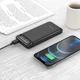 PowerBank 10000mAh Borofone BJ14B Freeway 2 x USB + USB Type-C/micro-USB, USB Type-C Black - изображение 4
