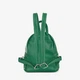 Рюкзак женский кожаный Regina Notte Backpack 01383 Зеленый - изображение 4