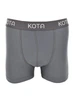 Мужские хлопковые боксерки Kota-1000 М графит - изображение 2