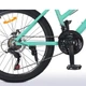 Велосипед "AIRY" PROF1 G24AIRY A24.4 24 д. Алюм.рама 15", SHIMANO 21SP, алюм.DB, CS TZ500, мятный - изображение 9