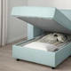 Диван 4-місний IKEA VIMLE з шезлонгом Saxemara світло-блакитний (493.995.31) - зображення 4