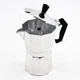Гейзерная турка кофеварка на 3 чашки Эспрессо для плиты из алюминия Edenberg Empire Coffee кофейник гейзерного типа (ME31552) - изображение 2