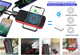 УМБ з сонячною панеллю VHG DN49 30000 mAh Wireless Solar Power Charger Red - изображение 5