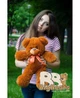 Мишка плюшевый BigBears 50 см. Коричневый - изображение 1