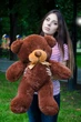 Мишка плюшевый BigBears 80 см. Шоколадный - изображение 1