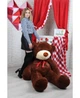 Мишка плюшевый BigBears 180 см. Шоколад - изображение 3