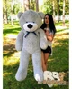 Мишка плюшевый BigBears 160 см. Серый - изображение 3