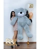 Мишка плюшевый BigBears 160 см. Серый - изображение 4