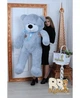 Мишка плюшевый BigBears 160 см. Серый - изображение 5
