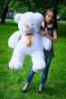 Ведмедик плюшевий BigBears 140 см. Білий (КІ-97-1222) - зображення 1