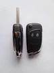Корпус викидного ключа для Opel Astra Insignia Zafira Vektra Galakeys 2 кнопки лезо HU100 (15-47) - зображення 1