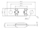 Предохранитель плавкий MEGA VAL 100A, MTA 0701100, 12-48V, желтый - изображение 2