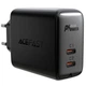 Зарядное устройство с быстрой зарядкой ACEFAST A9 PD40W |2Type-C| Черный - изображение 1