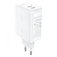 Зарядное устройство с быстрой зарядкой ACEFAST A29 PD50W GaN |2Type-C| Белый - изображение 3