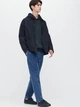Джинсовая куртка мужская Uniqlo 36740871 M Синяя (1159772983) - изображение 5